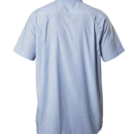 Hard Yakka Short Sleeve Chambray Light Cotton Business Work Shirt Y07529-KarWorkwear