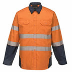 S / Orange/Navy