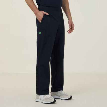 NNT Uniforms Mens Swan Scrub Pant Elastic Flat Waistband Nurse Workwear CATQ4B-KarWorkwear