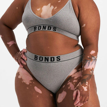 Bonds Womens Retro Rib Seamless Hi Bikini Hi Leg Smooth Stretchy 6 Pack WU8GT-KarWorkwear