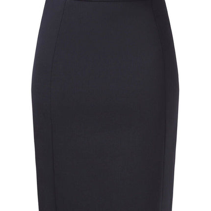 NNT Womens Business Stretch Wool Blend Panel Pencil Skirt Wool Blend  CAT2MG-KarWorkwear