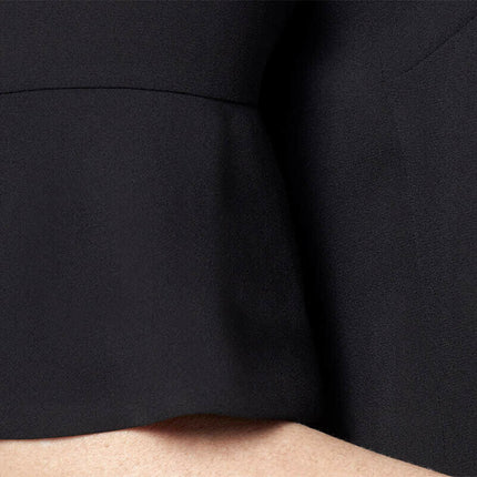 NNT Womens French Georgette Fluted Sleeve Formal Top Lightweight Business CATUBZ-KarWorkwear