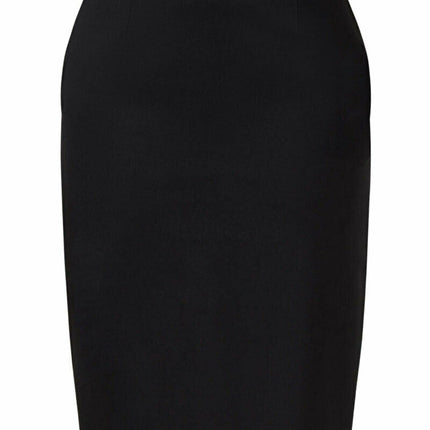 NNT Womens Formal Dobby Stretch Panel Pencil Skirt Fully Lined Business CAT2NF-KarWorkwear