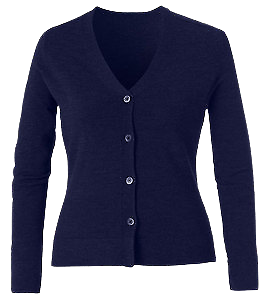 NNT Womens Pure Wool V-Neck Button Up Cardigan Classic Fit CAT518-KarWorkwear