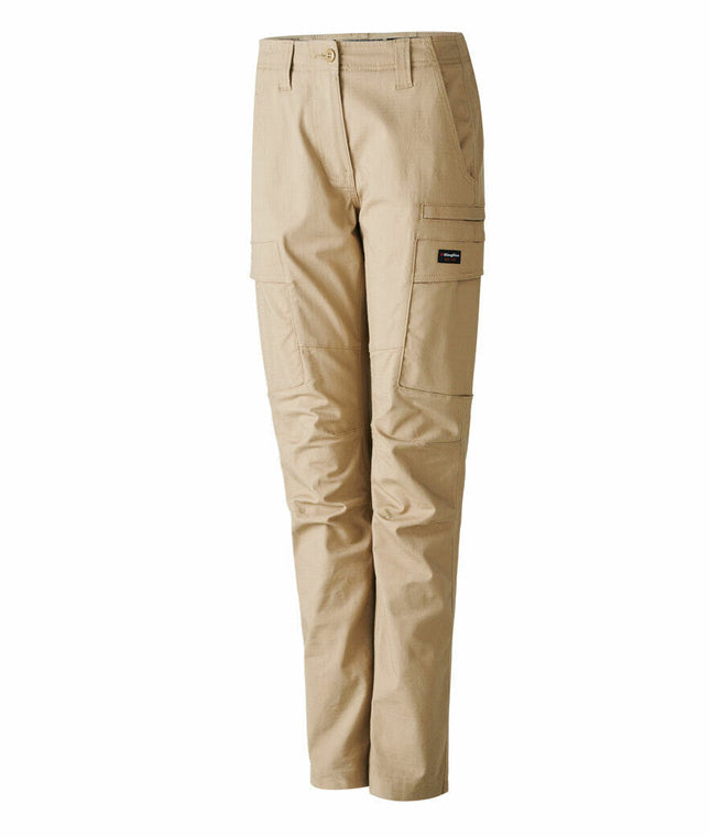 KIngGee Womens Workcool Pro Safety Stretch Cargo Pants Tough Comfy Work K43012-KarWorkwear