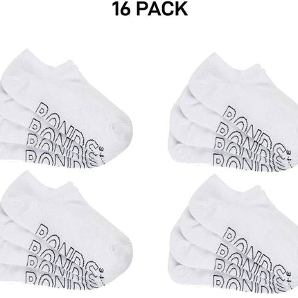 Bonds Womens Lightweight No Show Cotton Mesh Cooling Zone Socks 16 Pack LXPW4N-KarWorkwear