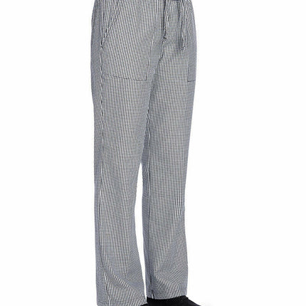 NNT Womens Chef Works Small Check Chef Pants Drawstring Waistband Pant CAT3S7-KarWorkwear