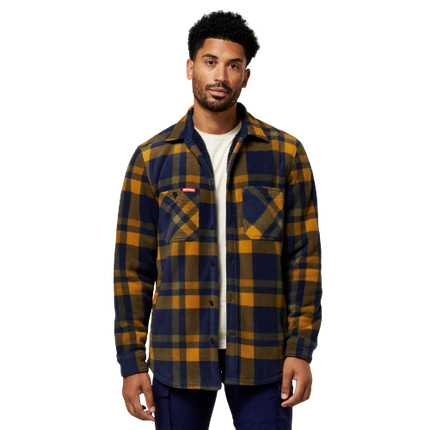 Hard Yakka Mens Legends Sherpa Comfy Fleece Jacket With Free Beanie Work Y06518-KarWorkwear
