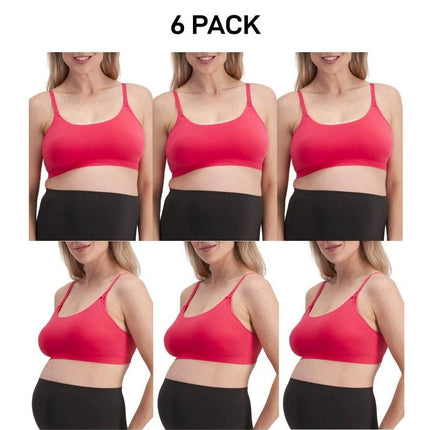 Bonds Womens Bases Maternity Bralette Wirefree & Flexible Comfy Bra 6 Pack YWUG-KarWorkwear