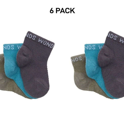 Bonds Baby Wondercool Low Cut Socks Breathable Soft Natural Cotton 6 Pack RXWN3N-KarWorkwear
