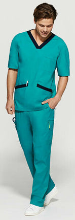 NNT Unisex Rontgen Elastic Waistband Scrub Pants Drawstring Comfort Nurse CATCGF-KarWorkwear