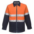 S / Orange/Navy