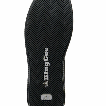 KingGee Mens Grip 3000 Canvas Shoes Rubber Toe Bump Comfortable Workwear K26540-KarWorkwear