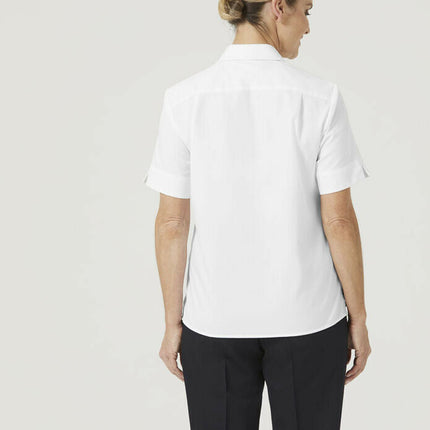 NNT Womens Business Stretch Twill Short Sleeve Formal Shirt Comfy Classic CATUHM-KarWorkwear
