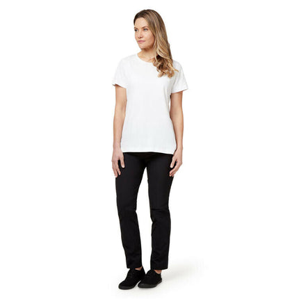 NNT Womens Formal Short Sleeve Crew Neck Tee Classic Fit Cotton Stretch CATUDM-KarWorkwear