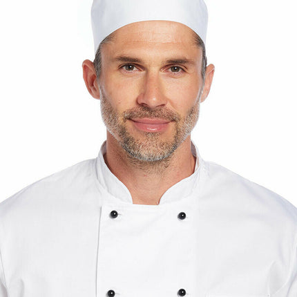 NNT Mens Cool Vent Chef Beanie Expandable Cap Work Safety Tough Durable CATK2V-KarWorkwear