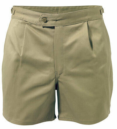 KingGee Drill Utility Shorts Adjustable Welt Pockets Cotton Work K07010-KarWorkwear