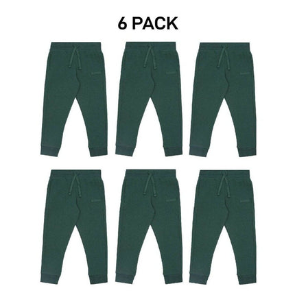 Bonds Kids Tech Sweats Trackie Pants Lightweight Warm Minimise Heat 6 Pack KVQRK-KarWorkwear