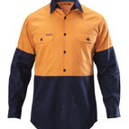S / Orange & Navy