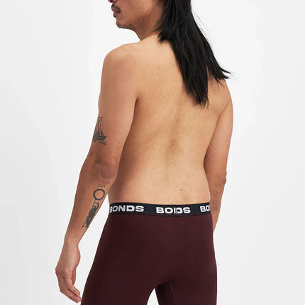 Bonds Mens Total Package Mid Trunk Smooth Viscose Bamboo Comfy Mid Length MWA9-KarWorkwear
