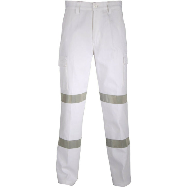 DNC Workwear Mens Double Hoops Taped Cargo Pants Comfortable Work 3361-KarWorkwear