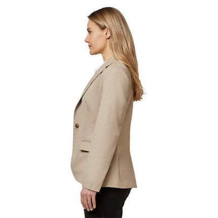 NNT Womens Half Lined Cotton Business Blazer Sleeve Lining Tailored Fit CAT1FF-KarWorkwear
