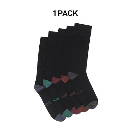 Bonds Mens Bamboo Crew Socks Fine Seams for Comfy Toes & Ankle Support SZFQ5W-KarWorkwear