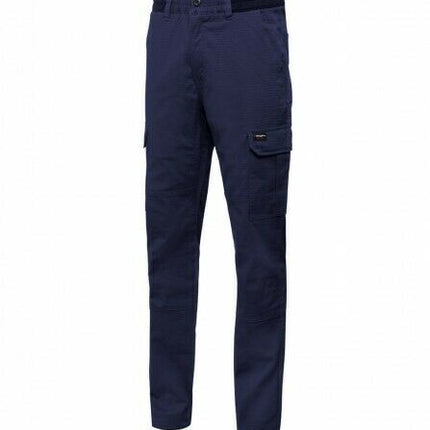 KingGee Mens Rib Comfy Waist Pant Tough Waistband Work Safety Drawstring K13005-KarWorkwear