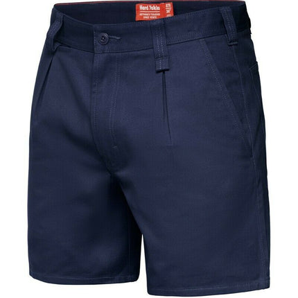 Hard Yakka Drill Short Belt Loop Shorts Cotton Work Tough Trade Y05350-KarWorkwear