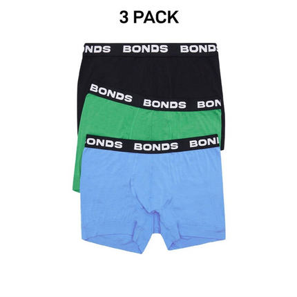 Bonds Mens Total Package Trunk Comfy Super Soft and Breathable 3 Pack MWK83A-KarWorkwear
