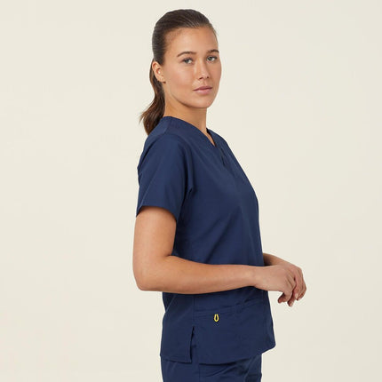 NNT Womens 2 Pack Wonderwink Origins V Neckline Comfy Scrub Top Bravo CATU66-KarWorkwear