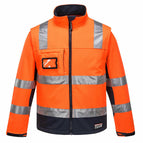 S / Orange/Navy