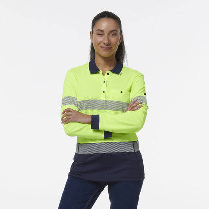 KingGee Womens Workcool Hyperfreeze Spliced With Segmented Tape K44223-KarWorkwear