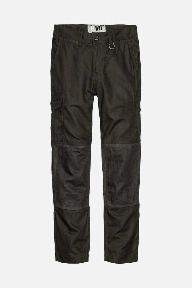 Womens Elwood Utility Work Pants Stretch Canvas Phone Pocket Tradie Tough EWD501-KarWorkwear