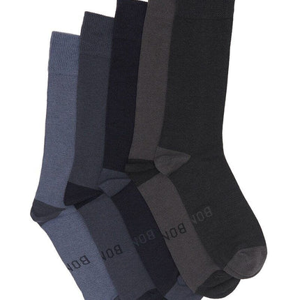 Bonds Mens Bamboo Crew Socks Fine Seams for Comfy Toes & Ankle Support SZFQ5W-KarWorkwear