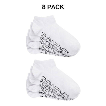 Bonds Womens Lightweight Low Cut Smooth Comfy Stay-Put Fit Socks 8 Pack LXPV4N-KarWorkwear