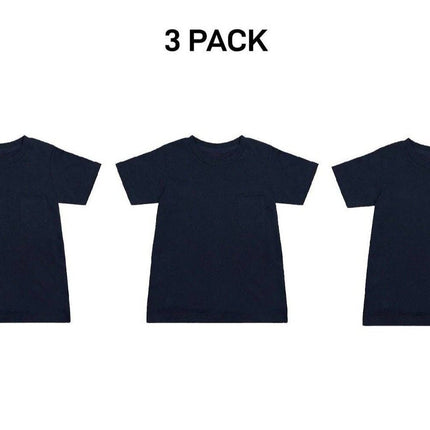 Bonds Kids Next Gen Crew Tee Cotton Shirt Perfect Comfort and Style 3 Pack KVRHK-KarWorkwear