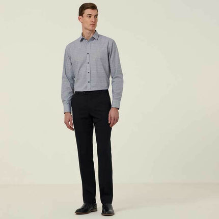 NNT Mens Avignon Abstract Stripe Long Sleeve Shirt Casual Fit Business CATJDC-KarWorkwear