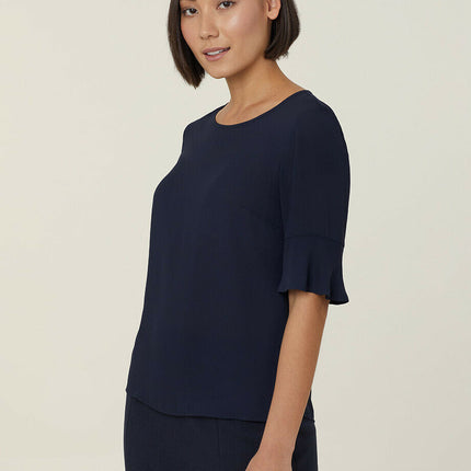 NNT Womens Georgie Fluted Sleeve Casual Classic Fit Business Work Shirt CATUK4-KarWorkwear