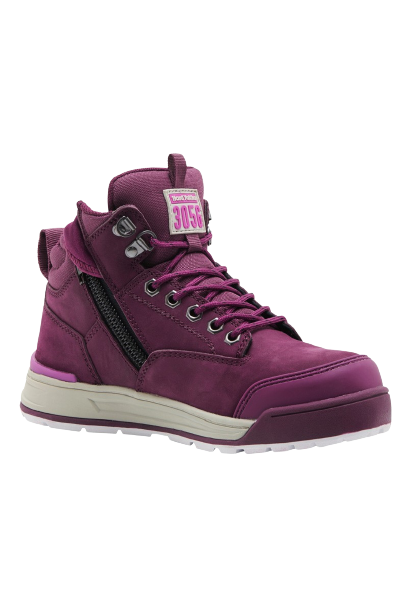 Hard Yakka Womens 3056 Boots Water Resistant Leather Work Heat Resistant Y60250-KarWorkwear