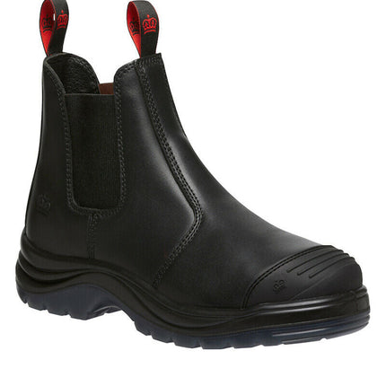 KingGee Mens Tradie Elastic Pull-Up Steel Toe Work Boots Memory Foam K25250-KarWorkwear