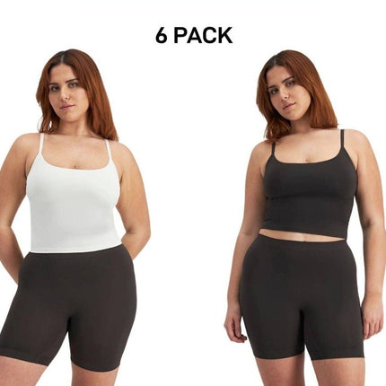 Bonds Womens Bases Seamless Singlet Buttery Smooth and Lightweight 6 Pack WR7Q-KarWorkwear