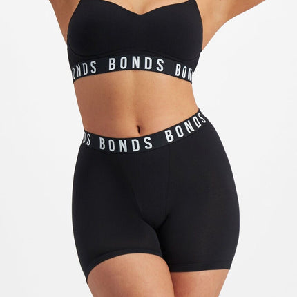 Bonds Womens Icons Super Logo Short Comfy Extra Coverage Mid-Length 3 Pack WR4V-KarWorkwear