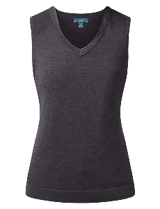 NNT Womens Pure Wool Textured Panel Vest Classic V-Neck Fit CAT5AR-KarWorkwear