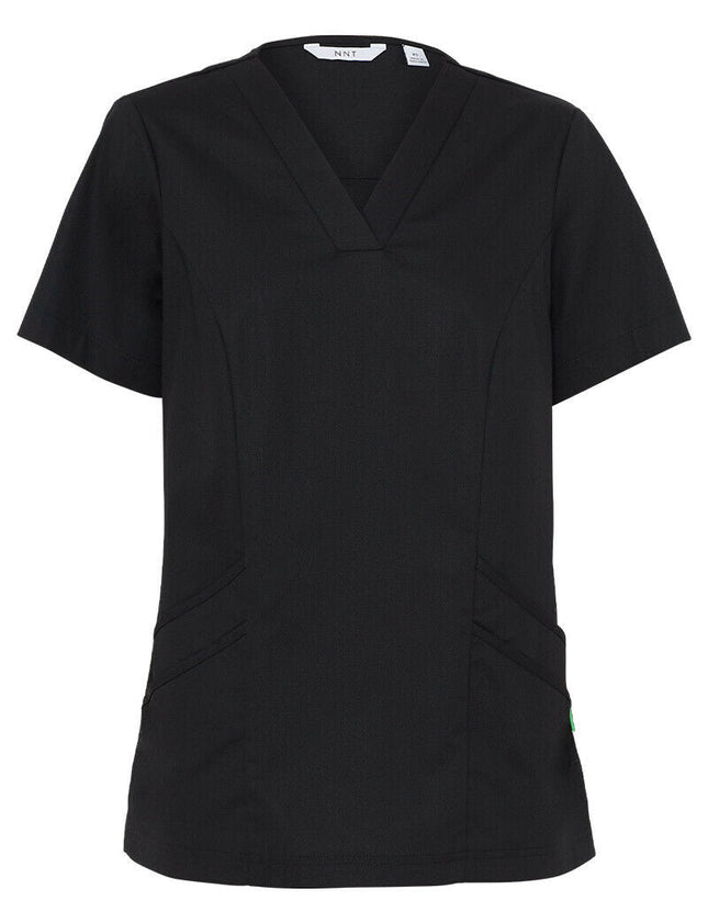 NNT Uniform Womens Next Gen Antibacterial Florence Scrub Top V Neck Nurse CATULM-KarWorkwear