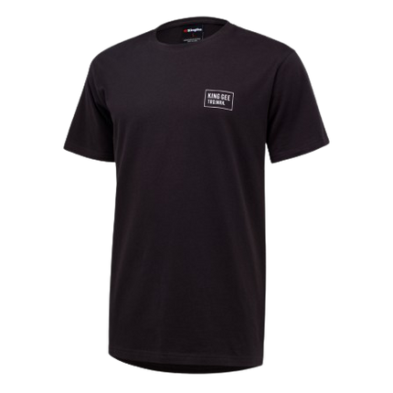 KingGee Mens T Shirt S/S Regular Fit Cotton Comfortable Work Stretch K04025-KarWorkwear