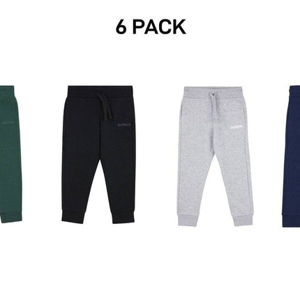 Bonds Kids Tech Sweats Trackie Pants Lightweight Warm Minimise Heat 6 Pack KVQRK-KarWorkwear