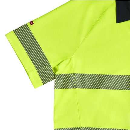 Hard Yakka Koolgear Hi-Vis Short Sleeve Polo Light 2 Tone Work Shirt Y11383-KarWorkwear
