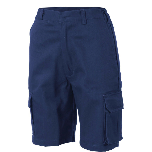 DNC Workwear Ladies Cotton Drill Cargo Shorts Tough Work Casual Summer 3308-KarWorkwear