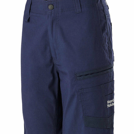 Hard Yakka Womens Raptor Mid Shorts Work Comfortable Cargo Tough Flexible Y08228-KarWorkwear